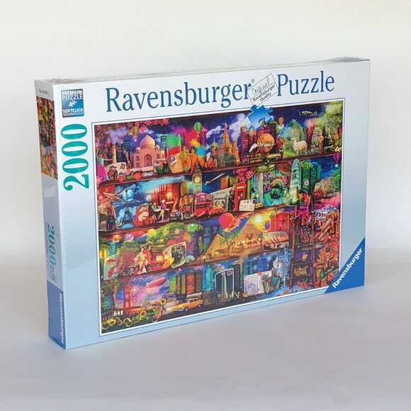 New sealed Ravensburger 2000pcs Puzzle-World of Books| Adult Puzzles - Picture 3 of 15